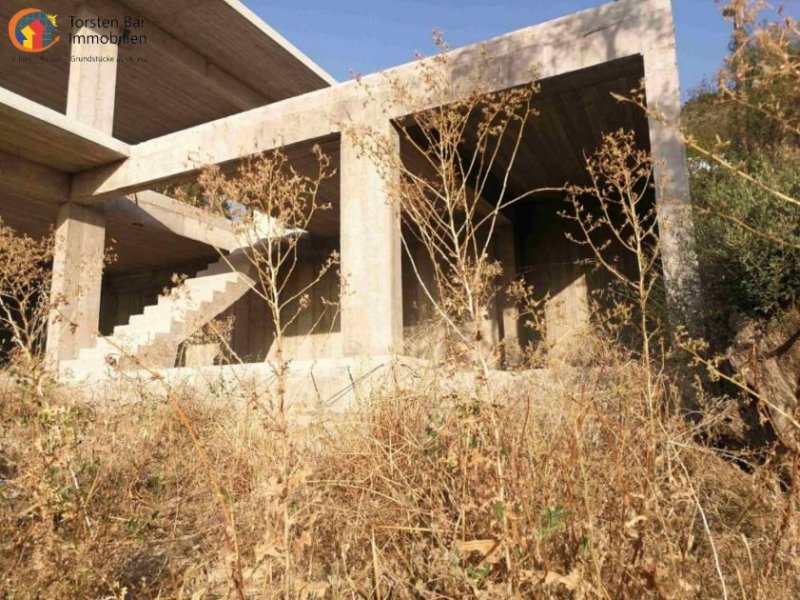 Kouses Kreta Kouse Villa im Bau - mit Blick auf die Messara-Ebene Haus kaufen